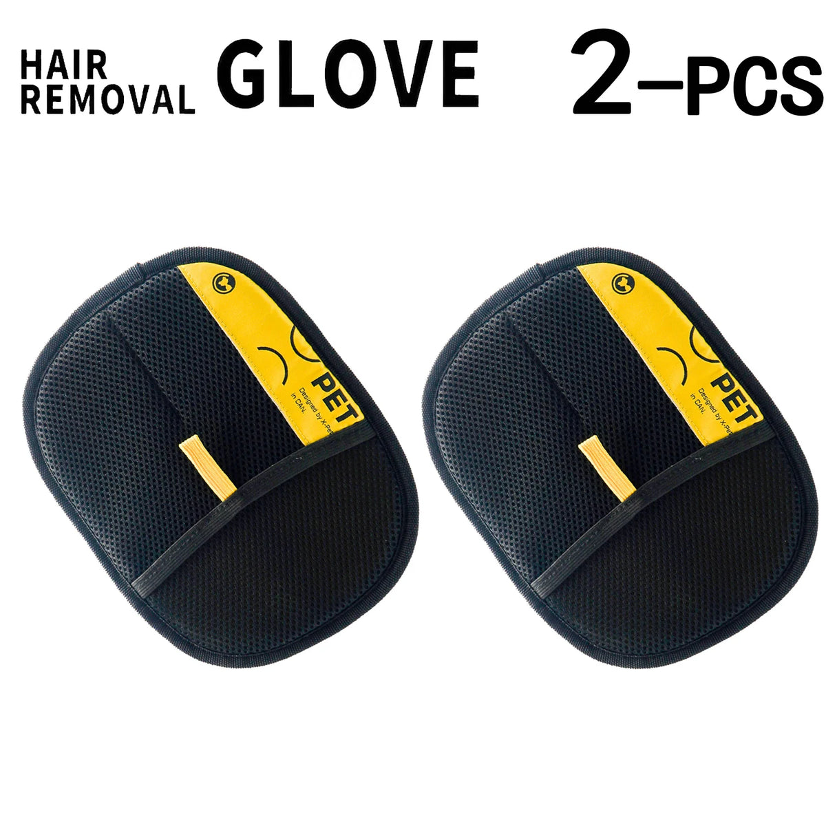 A minha loja pet hair remover gloves with textured fingertips for effective pet hair cleaning and grooming.