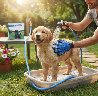 Water-Spray Grooming Glove