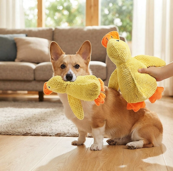 Plush Duck Hugging Toy
