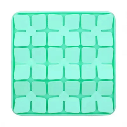 Dog food slow feeder snuffle mat with suction cup, silicone pet accessory for training dog's senses and preventing choking.