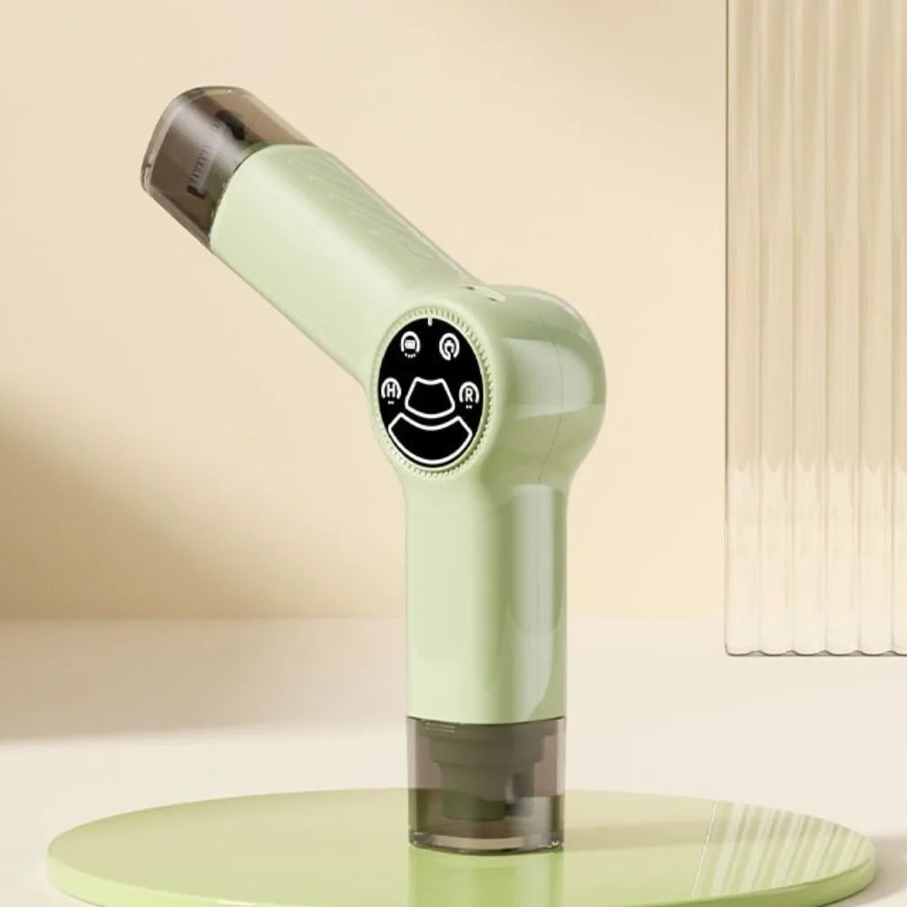 A minha loja 2-in-1 nail grinder and hair trimmer with sleek design, showing the device with attachments for grooming.