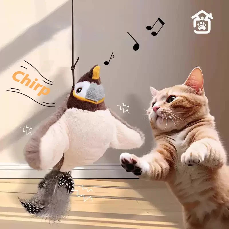 A minha loja iLMH 1/2 PCS Cat Interactive Ball Toy with automatic rolling, rechargeable electric mouse toy with faux tail for pets.