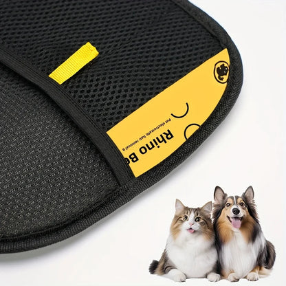 Large pet static hair remover by A minha loja, showing the textured surface for removing pet hair from furniture and clothing.