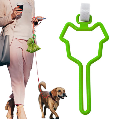 A minha loja poop bag dispenser in sleek black with a compact design, featuring a convenient opening for easy bag access.