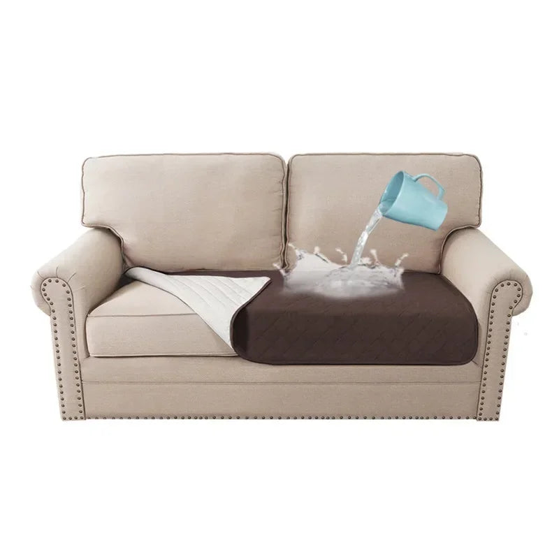 Waterproof dog bed cover and sofa protector by A minha loja, reversible pet blanket with furniture and couch protection.