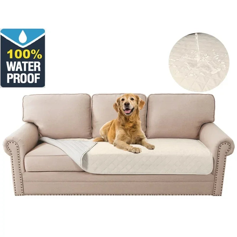 Waterproof dog bed cover and pet blanket by A minha loja, reversible sofa and furniture protector with soft, durable fabric.