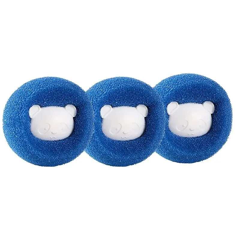 Reusable pet hair remover balls for laundry, effective cat fur and lint catcher for washing machine, by A minha loja
