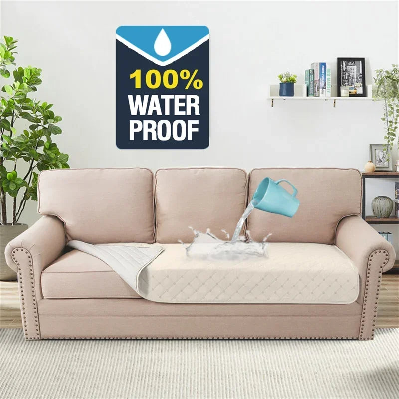 Waterproof dog bed cover by A minha loja, reversible pet blanket protecting furniture, sofa, and mattress from pet hair and spills.