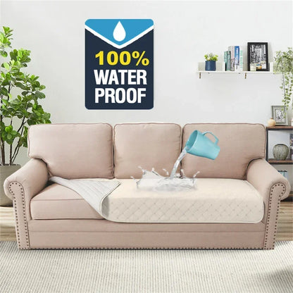 Waterproof dog bed cover by A minha loja, reversible pet blanket protecting furniture, sofa, and mattress from pet hair and spills.