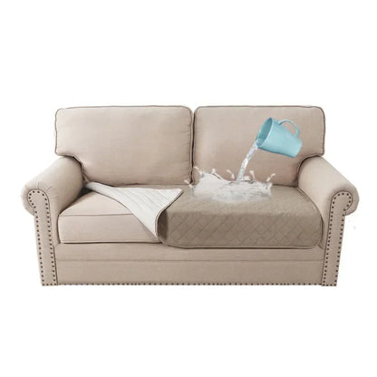 Waterproof dog bed cover and pet blanket by A minha loja, reversible furniture protector for couches, sofas, and mattresses.
