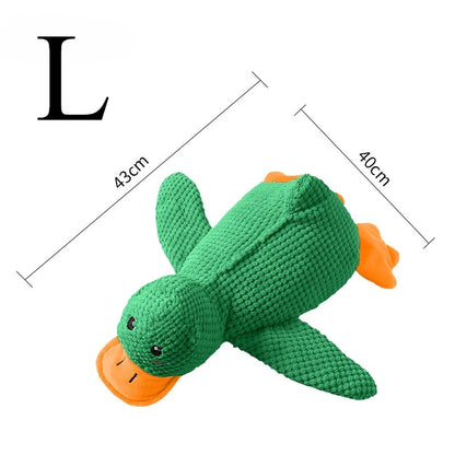 Soft plush duck hugging toy from A minha loja, featuring a cute yellow duck with outstretched wings, ideal for cuddling.