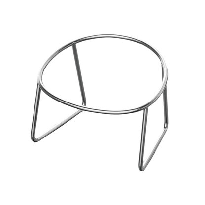 Elevated cat food bowl with a 15° tilt, shatter-resistant design by A minha loja, suitable for puppies and cats.