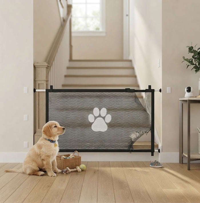 Retractable Mesh Pet Gate