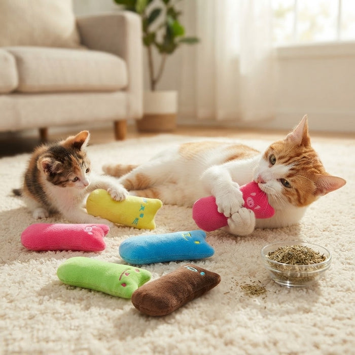 Teeth Grinding Catnip Toys